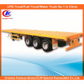 40ft 3 Axle Flat Bed Trailer Container Loading Flatbed Semi Trailer